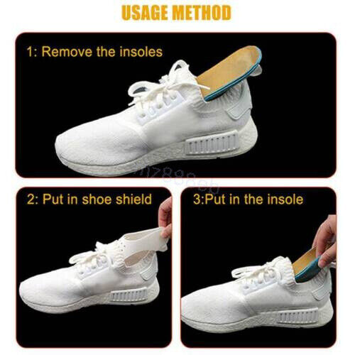 Zapato escudo protector protección contra arrugas protección contra arrugas anti pliegues zapatillas tensor de zapatos - Imagen 3 de 7
