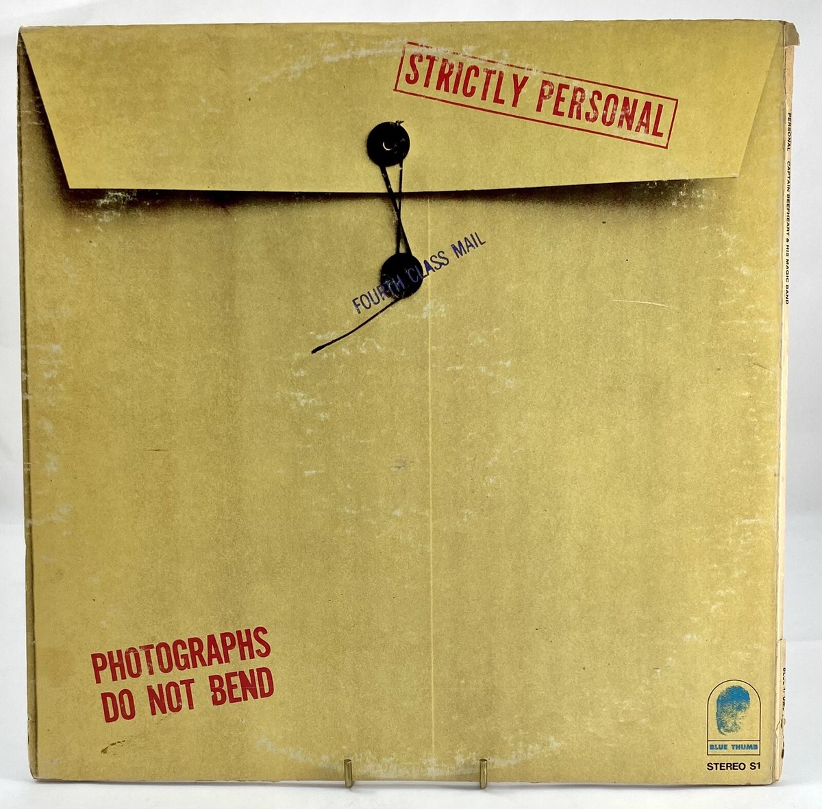 CAPTAIN BEEFHEART STRICTLY PERSONAL 1967 LP VG++ Vinyl Record