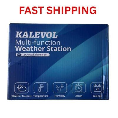 KALEVOL Multi-Function Weather Station With Wireless Remote Sensor