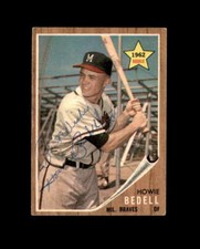 Howie Bedell Hand Signed 1962 Topps Milwaukee Braves Autograph