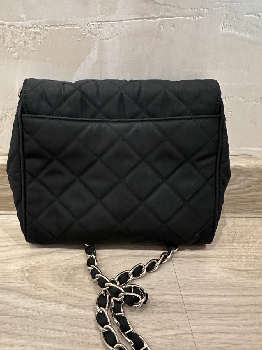 ☆人気☆【PRADA】Nylon Quilted Chain Mini Shoulder Bag☆ PRADA Quilted Chain Shoulder Bag Nylon Mini Black | eBay