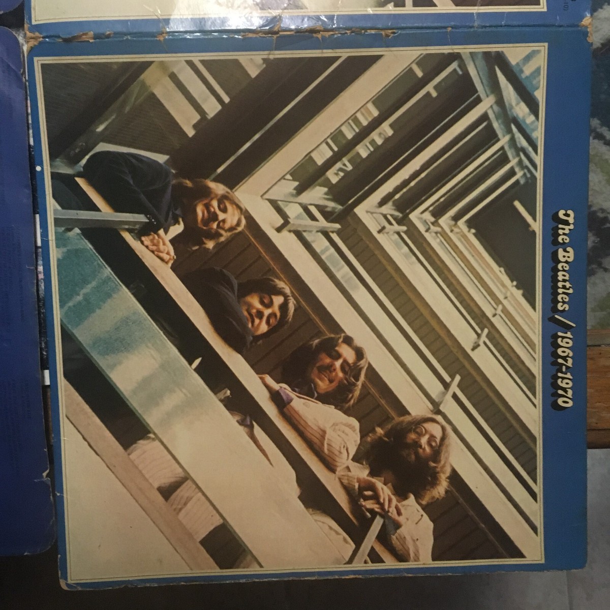 The Beatles 1967-1970 Blue vinyl 2LP UK press Apple PCSPB