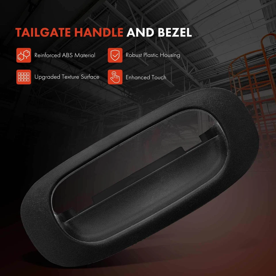 Kit de reconstrução de hardware para tampa da caçamba com cabo para Dodge Dakota 97-10 Mitsubishi Raider - Imagem 4 de 4