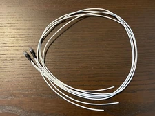 2 New Wired Light Bulbs 12v 60mA Lamps for Vintage Stereo Receivers 4mm .06a