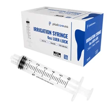 100 6ml 6cc Luer Lock Disposable Syringes (Non-Sterile) for Saline Oral Medicine