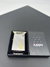 Zippo BT JAMES BOND Gun Logo 29775 Never Used