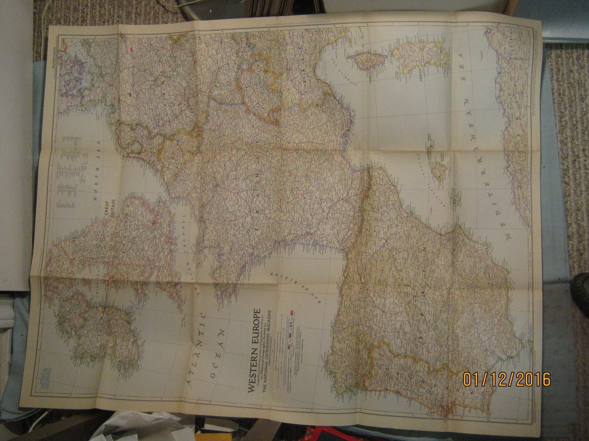 1950 Collectible Maps for sale | eBay