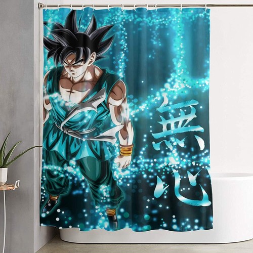 Dragon Ball Z Goku Shower Curtain 180x180cm eBay