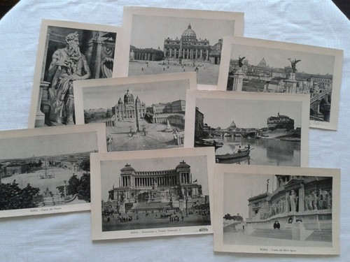 Ricordo di Roma - Ricordo di Roma, cartella illustrata Leporello con 32 quadri - Foto 3 di 6
