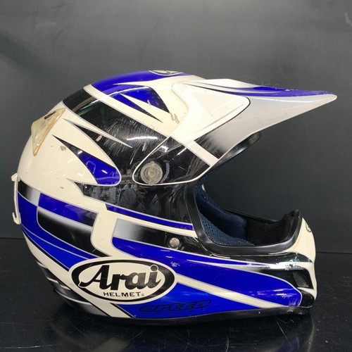 Arai V CROSS 2 Multicolor Off-road Helmet Size:XL 61-62cm Japan - As Is - HSHM - Picture 3 of 10