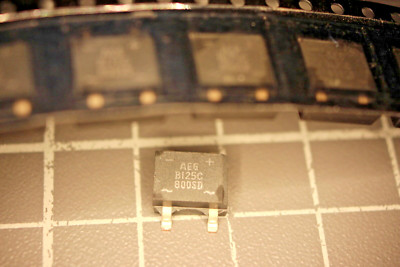 100pcs AEG Bridge Rectifier SMD B125 C800 0.8A 125V