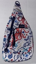 Vera Bradley Sea Life Crab Octopus Seahorse Quilted Sling  display picture 3