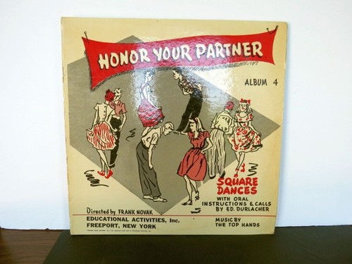Vintage '70's Square Dance Vinyl Records Honor Your Partner Pre-Square Dance VG+ - Picture 14 of 24