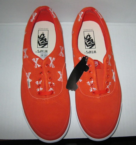vans wtaps orange