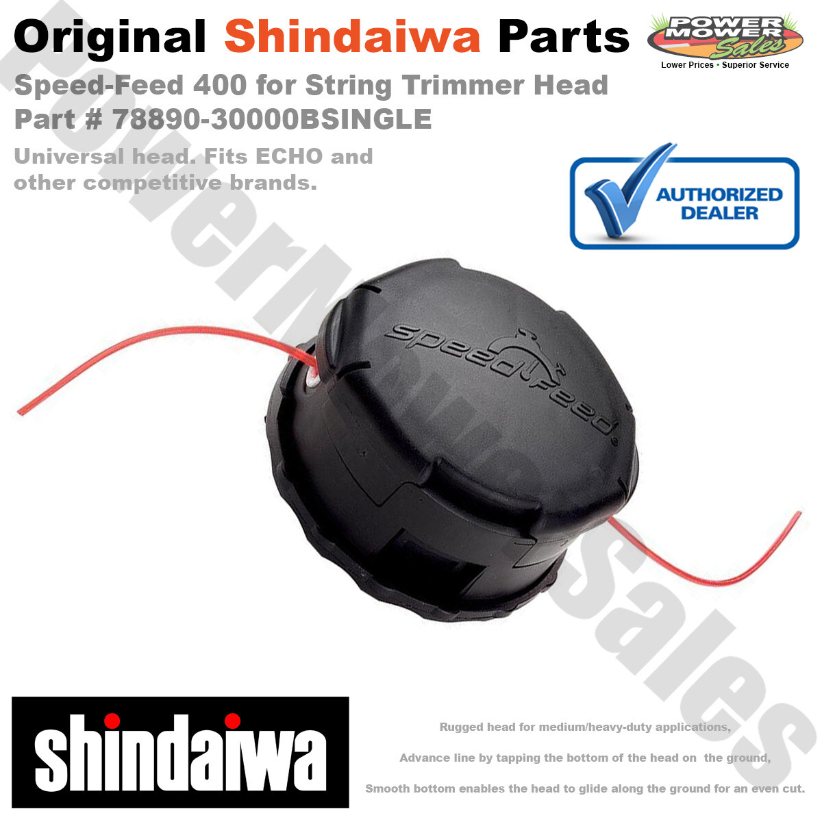 Shindaiwa/Echo Speed-Feed 400 String Trimmer Head / SRM
