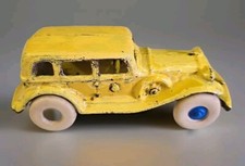 Antique 5" Original Ac Williams Cast Iron 4 Door Lincoln Touring Car