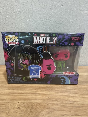 Funko POP! T-Shirts Marvel Studios What If...? Killmonger Target Exclusive Large - Bild 1 von 6