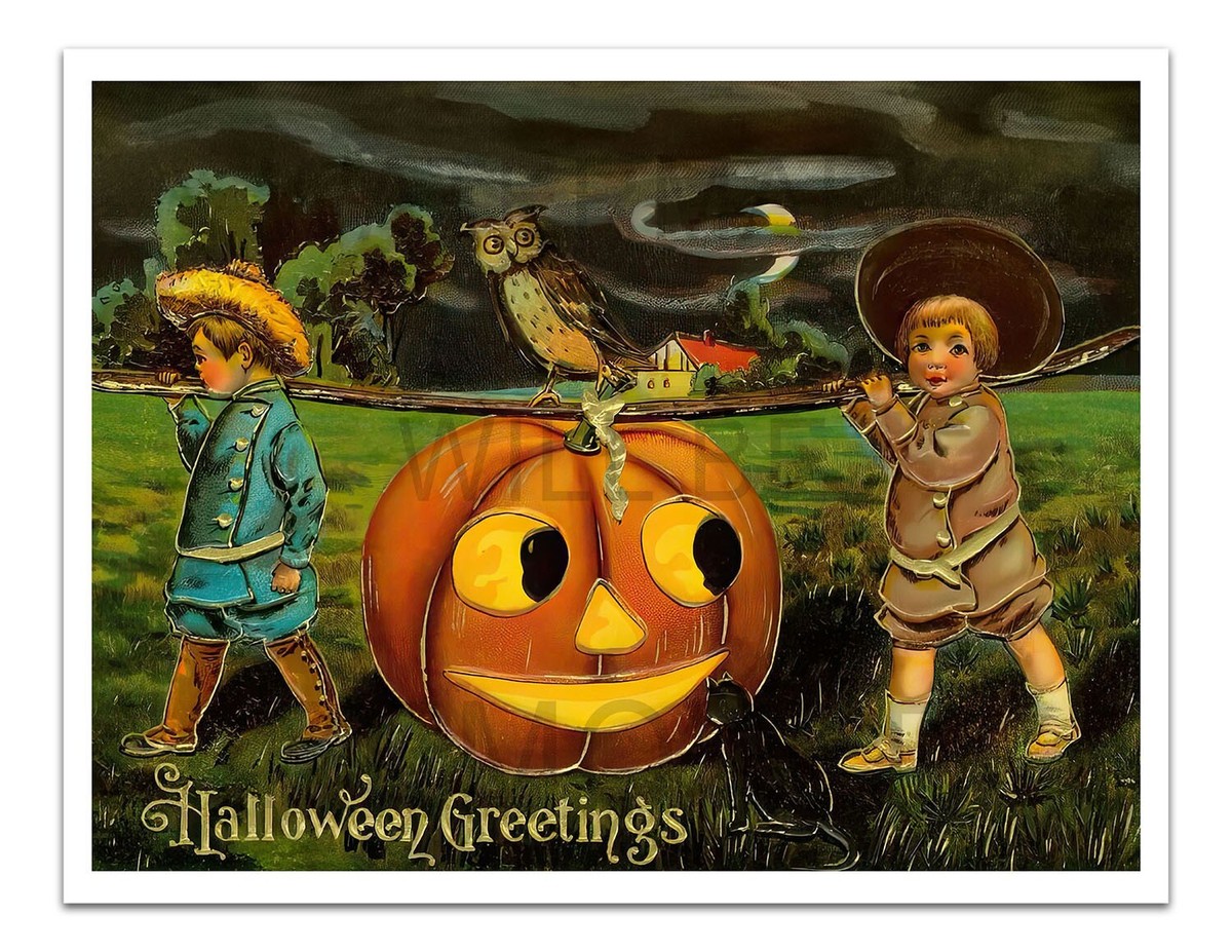 ヴィンテージハロウィン30〜40s復刻 Jack-o'-lantern Aの子 【公式通販】