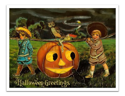 ヴィンテージハロウィン30〜40s復刻 Jack-o'-lantern Cの子 Jack O