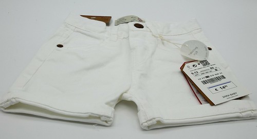 Zara bebes niño shorts pantalon corto blanco talla 3,6, 9, 12 ,18 mes PVP  14,95€ | eBay
