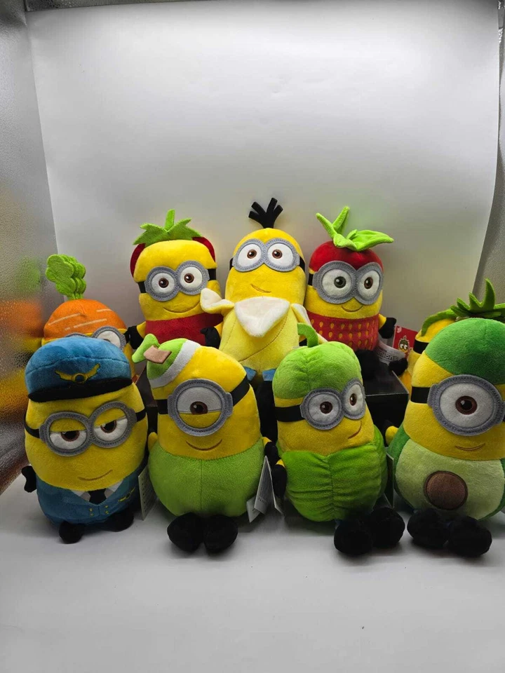 Minions | Früchte | Kuscheltier | Gemüse Plüsch | Minions 2020 | NEU mit Etikett