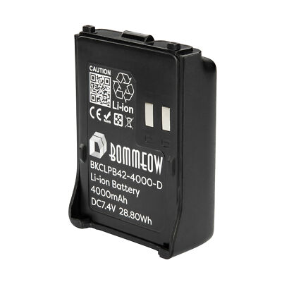 Bommeow BKCLPB42-4000-D Two Way Radio Battery for Kenwood TH-F6A TH-F7E