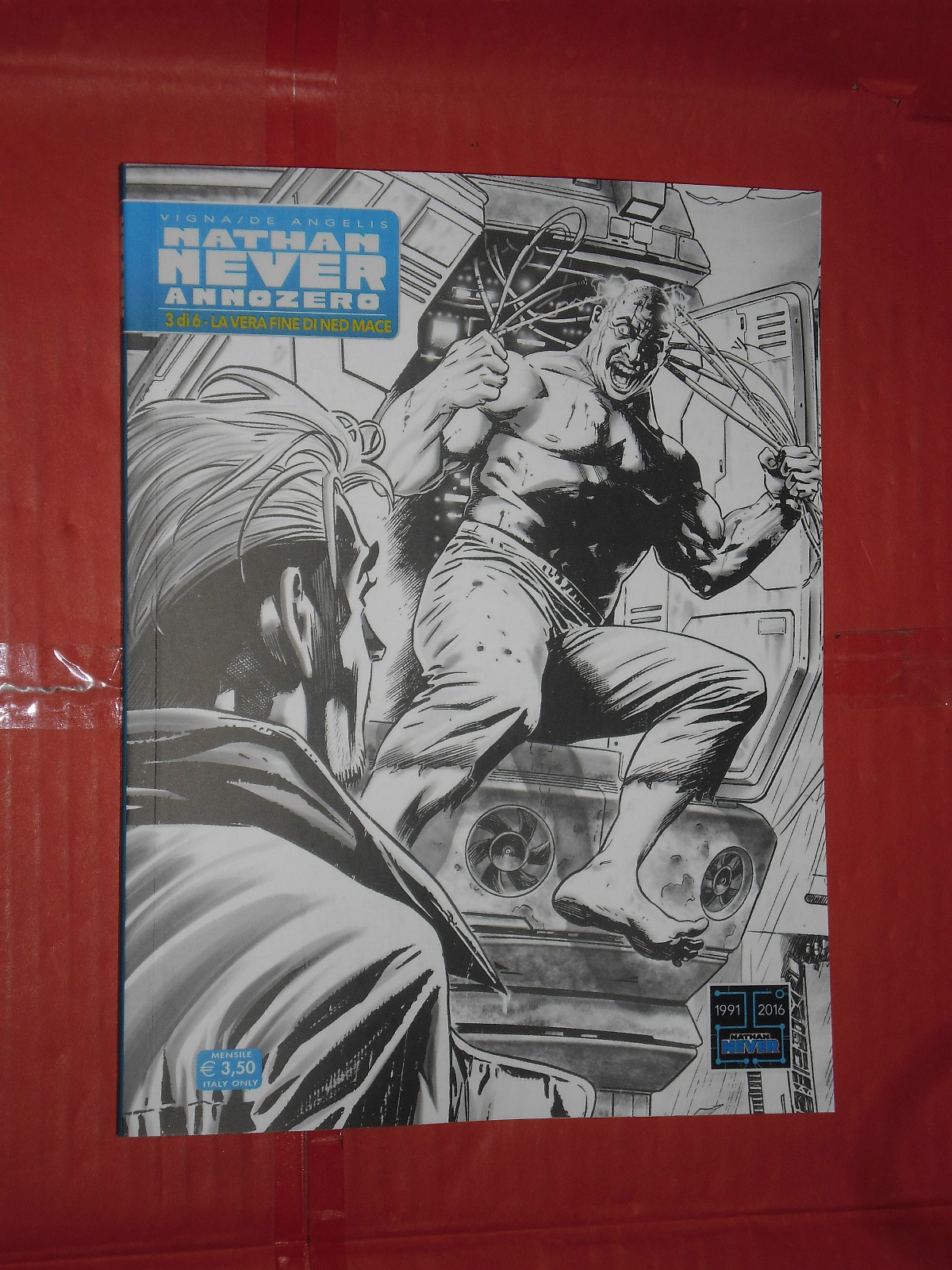 NATHAN NEVER ANNO ZERO- N°3 di 6-vera fine ned mace-SERGIO BONELLI EDITORE-nuovo