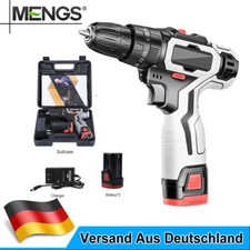 NEU 16.8V 25N·m Akku-Schlagbohrschrauber Akkuschrauber Set in Koffer Mit 2 Akkus