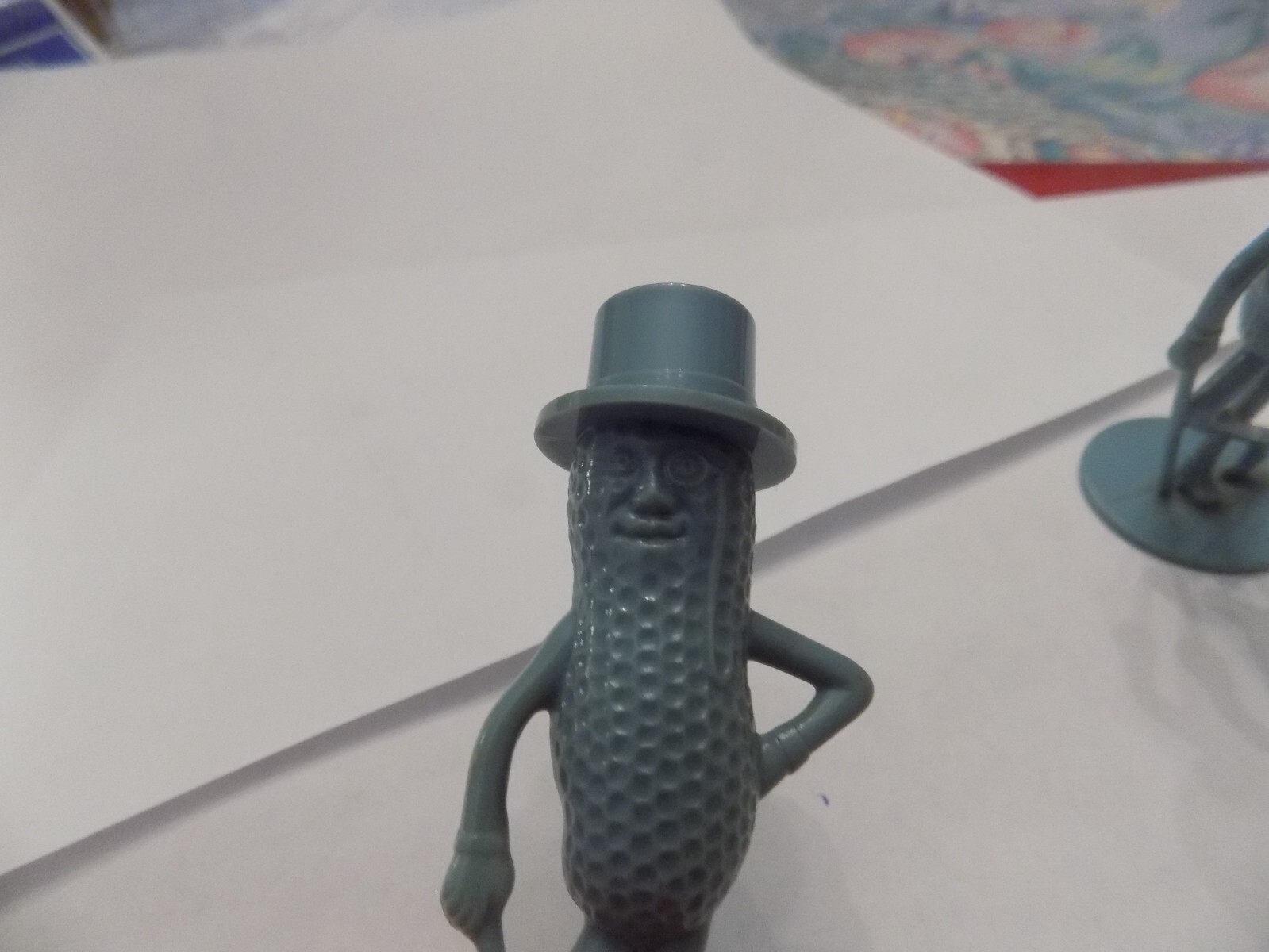 VINTAGE MR. PEANUT MEMORABILIA SALT/PEPPER SHAKERS, MECHANICAL PENCIL