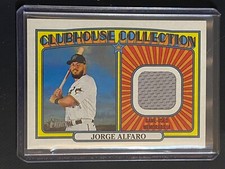 2021 Topps Heritage Baseball Clubhouse Collection Jersey #CCR-JAL Jorge ALFARO