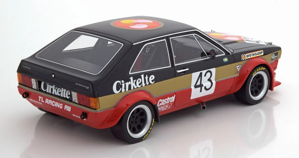 VW Scirocco Gt Coupe GT2 #43 Etcc 1979 Lindstrom Wiedesheim BOS BOS114 1:18 - Image 2 of 3