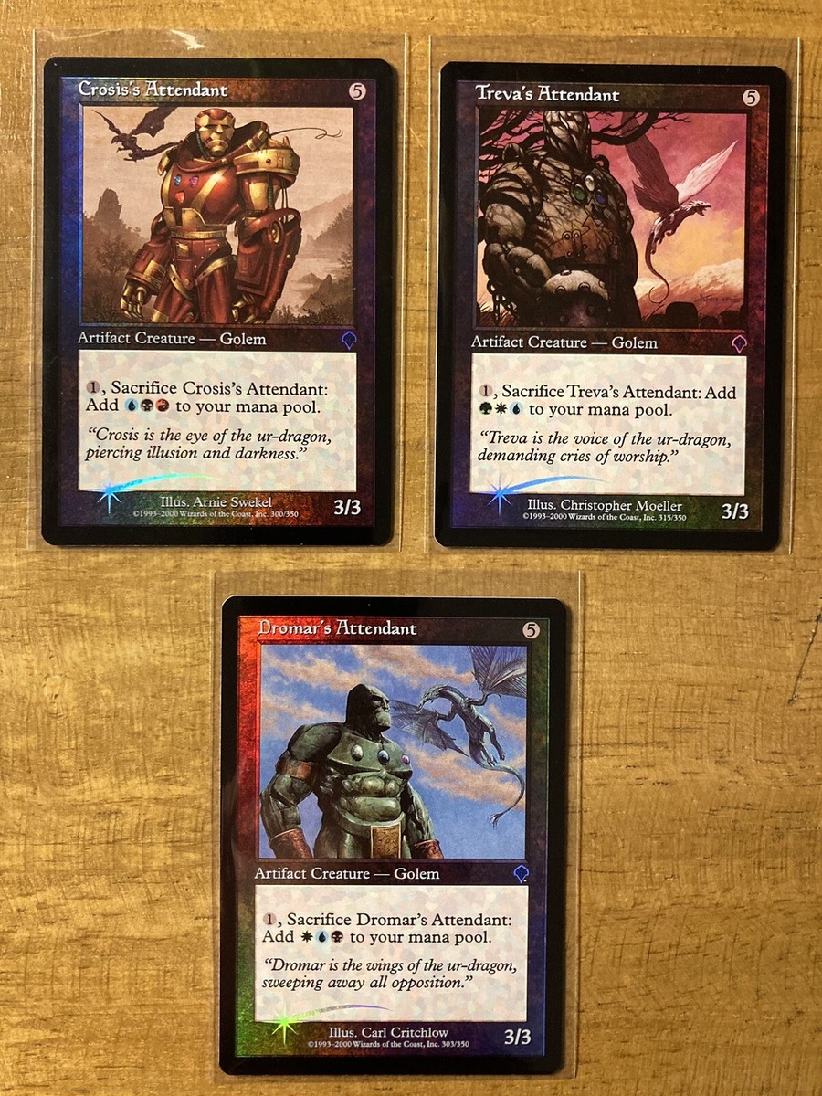 MTG✨ATTENDANT FOIL SET✨Invasion MINT Uncommon SAC Artifact