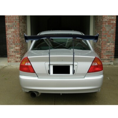 FOR 1997-2002 MITSUBISHI MIRAGE ADJUSTABLE GT RACING SPOILER TRUNK