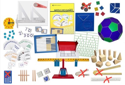 RightStart Math Manipulatives Set (Almost Complete Set)