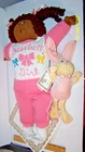 XAVIER SOFT SCULPTURE CABBAGE PATCH doll GOLD ED A/A GIRL PAPERS W/BUNNYBEE