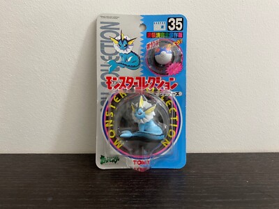 VAPOREON NO.35 FIRST EDITION BOX TOMY FIGURE POKEMON VINTAGE SEALED