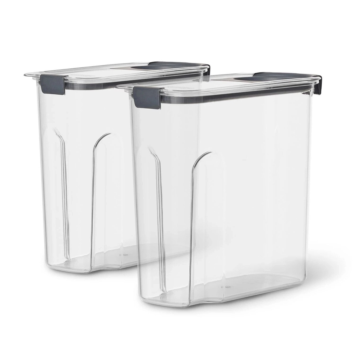 Rubbermaid Brilliance 18-Cup Cereal Pantry Storage, 2 Pack | eBay
