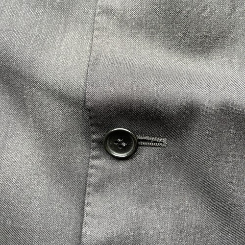 Canali Vintage Men’s Pure Wool Blazer Jacket Grey SIze IT 56 S Made in Italy - Picture 5 of 18