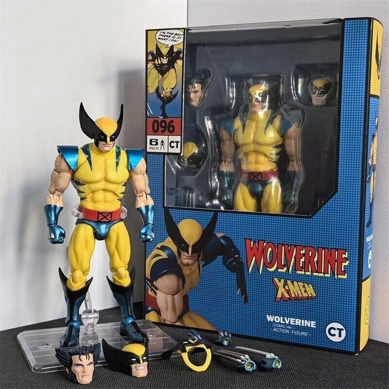 Wolverine X-Men Versión Cómic con Accesorio Figura de Acción 6" CT Toys #096 Nueva Caja