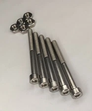 M4 x 40mm WITH NUTS A2 Stainless Steel Socket Head Screws Metric DIN912 M4x40mm