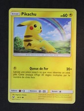 carte pokemon 28-73 Pikachu 2ème édition Soleil et Lune Légende Brillante