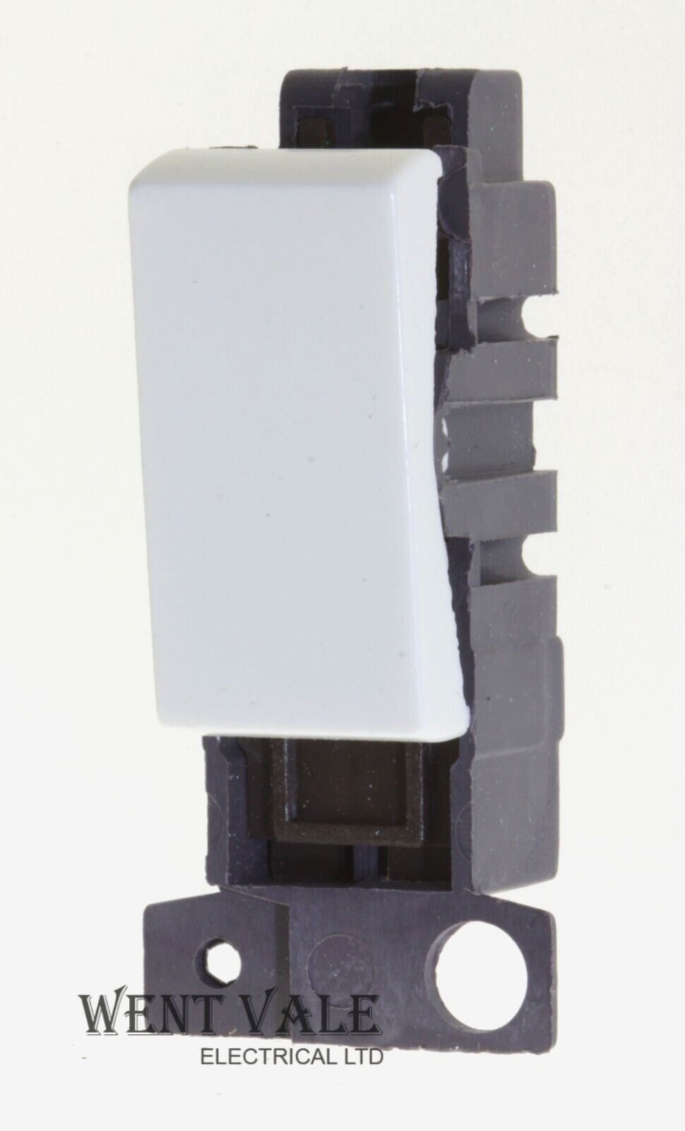 Click Mini Grid - MD028PW - 10ax Intermediate Switch Module with White Rocker