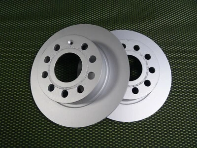 Original VW Audi Seat Skoda Bremsscheiben hinten Set 5C0615601A - Bild 1 von 2