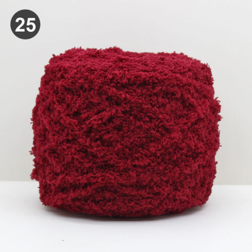 5 X 100g Skeins Fluffy Coral Velvet Cashmere Chunky Crochet Soft Knitting Wool - Picture 61 of 65