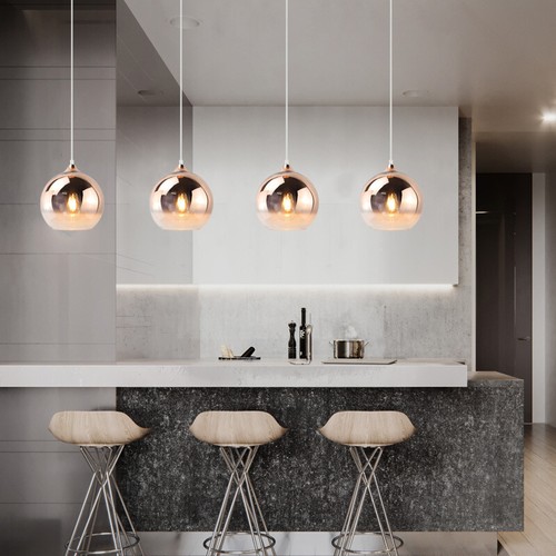 Kitchen Glass Pendant Lights Bar Ceiling Light Living Room Lamp Pendant Lighting - Picture 10 of 10