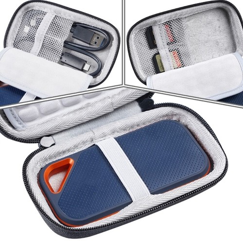 EVA Shockproof Travel Bag for E81 SSD Traveling Pouch Bags with Hand Strap - Photo 5/10