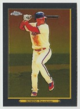 2020 Topps Turkey Red Chrome #TRC-69 Rhys Hoskins Baseball Card Phillies