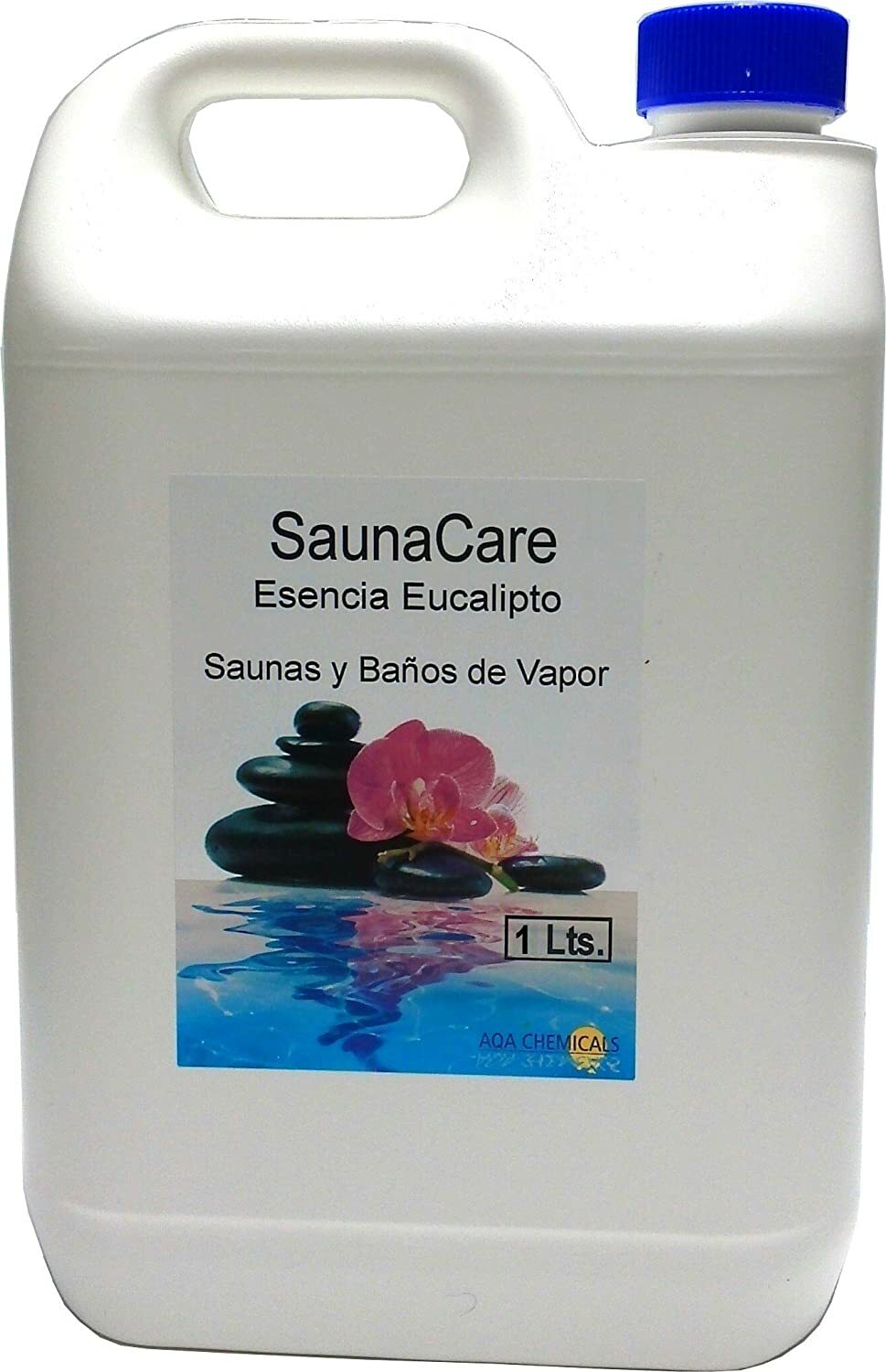 Esencia para Saunas y baños de vapor. Aroma Eucalipto. Botella 1 Lt