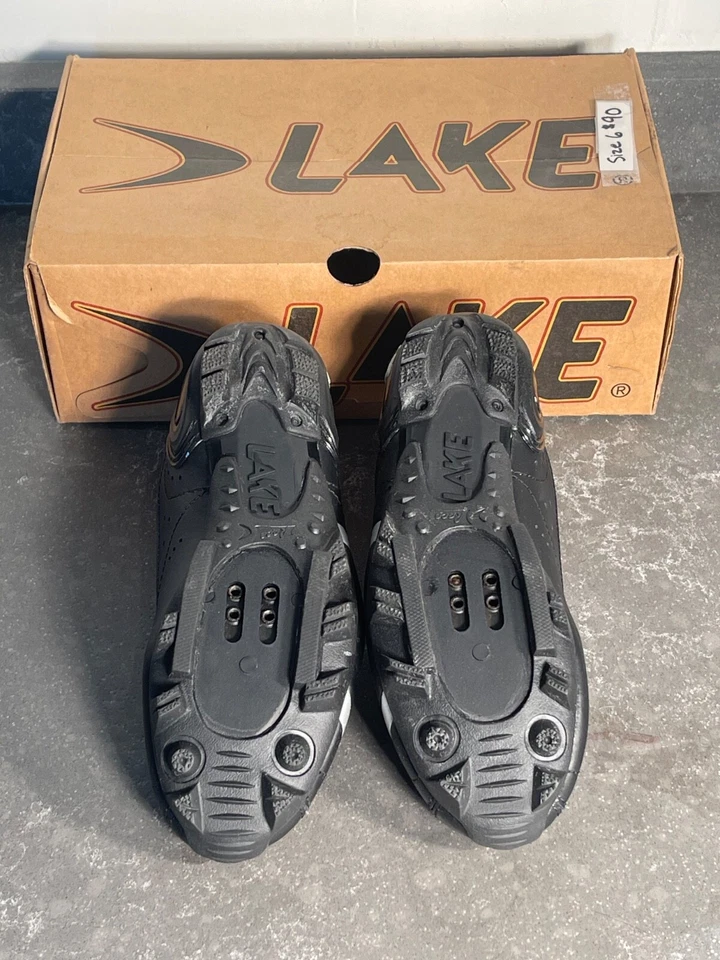 Zapato de ciclismo Lake MX170-W 2 pernos para botín SPD negro NUEVO EE. UU. 6 boa trasera para mujer Foto 3 de 4
