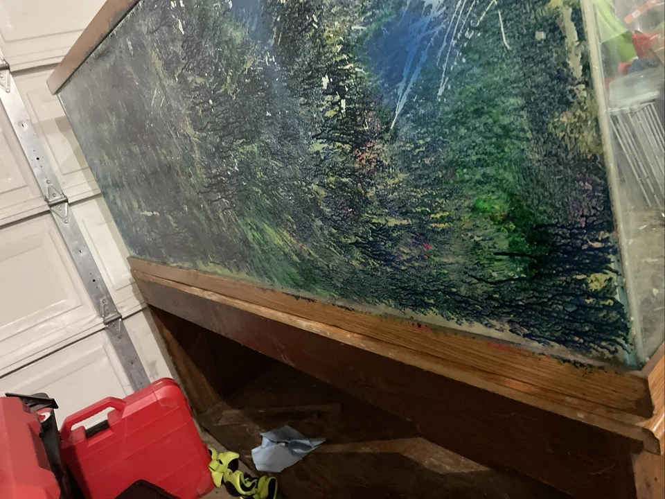 Acuario de peces con soporte tanque de vidrio de 100 galones Foto 4 de 4